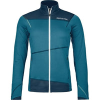 Thumbnail for ORTOVOX Unisex Fleece Light Jacket W Mantel, Bergblau, im Sale