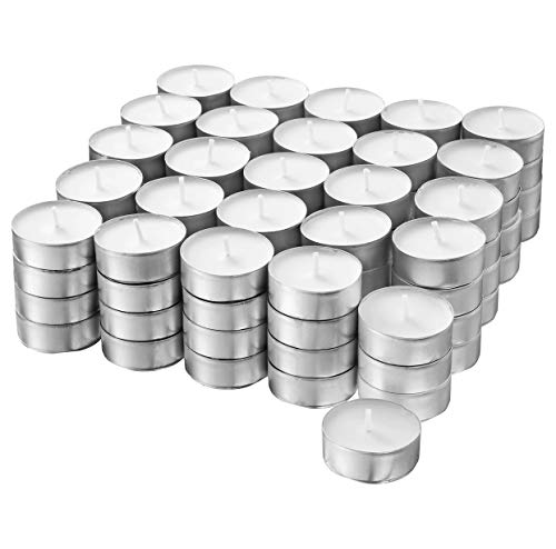 IKEA GLIMMA unscented tealights; 200 pieces on sale