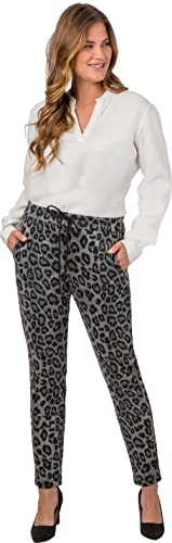 Thumbnail for Stehmann, Polling4-704 jogging pants in jersey jacquard with leopard print on sale