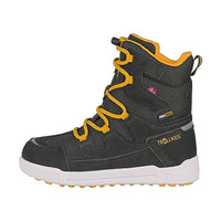 Thumbnail for Trollkids waterproof children's boots with genuine leather, Sherpa fleece lining and non-slip sole Finnmark, navy/medium blue, on sale