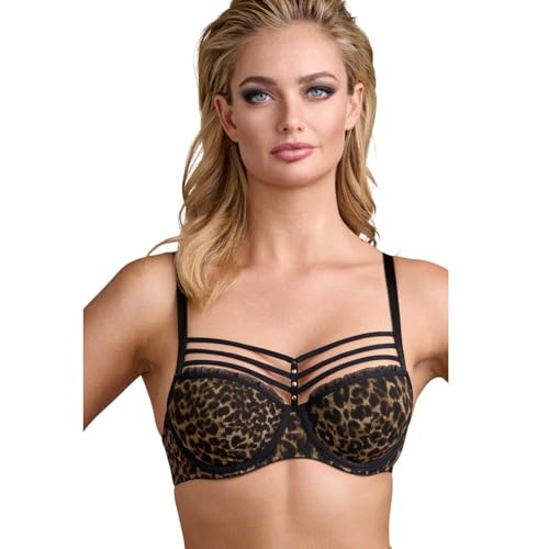 Marlies Dekkers Vixen Balconette Schalen BH Leopard im Sale