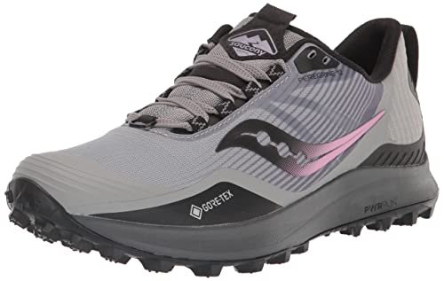 Saucony Damen Peregrine 12 GTX Walking-Schuh, Alloy/Quartz, EU im Sale