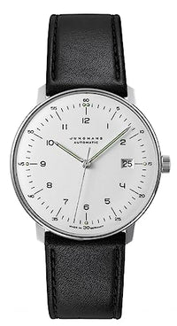 Thumbnail for JUNGHANS Max Bill Automatic Herrenuhr Lederarmband 27/4700.02 im Sale