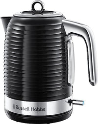 Thumbnail for Russell Hobbs Wasserkocher [1,7l, 2400W] Inspire Schwarz mit hochwertiger Hochglanz-Struktur (Schnellkochfunktion, herausnehmbarer Kalkfilter,Wasserstandsanzeige,abnehmbarer Deckel) Teekocher 24361-70 im Sale