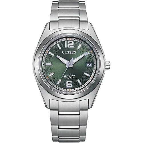CITIZEN Women's Analog Quartz Watch with Titanium Bracelet FE6151-82 on Sale