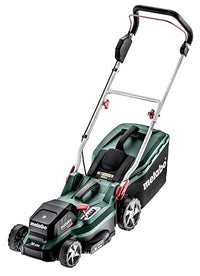 Thumbnail for Metabo Cordless Lawnmower RM 36-18 LTX BL – 601716650 – 18 V – Cordless lawnmower with mulching function – For gardens up to 350 m² – Incl. 2 batteries and chargers on sale