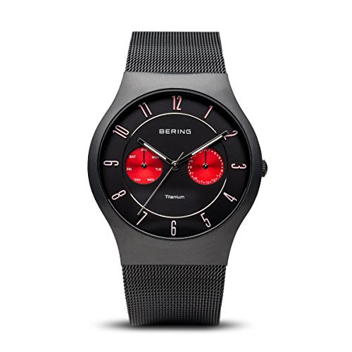 BERING Men's Watch Quartz Movement - Titanium Collection with stainless steel and sapphire crystal 11939-229 Wristwatches - 5 AT on Sale