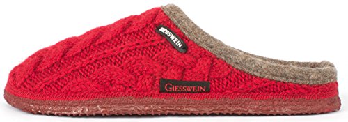GIESSWEIN Unisex Neudau Slippers, Cherry 362, 39 EU on Sale