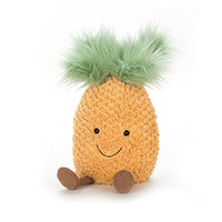 Thumbnail for Jellycat Jelly Cat Plüschtier Ananas, weich, Mehrfarbig A2P im Sale