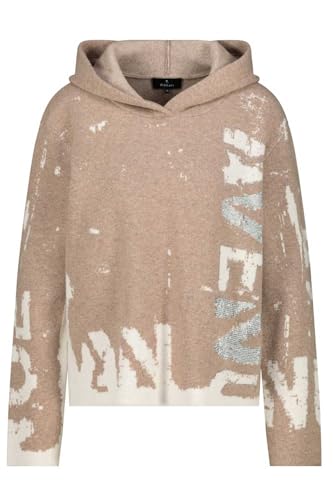 MONARI Pullover Milk Chocolate Gemustert - 44 im Sale