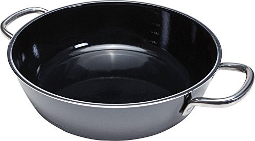 Silit Professional Serving Sauté Pan 24 cm, Roasting Pan, Casserole Dish 2.7 l, Silargan Functional Ceramic, High Rim, Induction, Black on Sale
