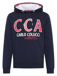 Thumbnail for Carlo Colucci Atletico Sweathoodie Navy im Sale