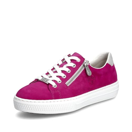 Rieker Damen Low-Top Sneaker L59L1, Frauen Halbschuhe,straßenschuhe,Strassenschuhe,Freizeitschuhe,Turnschuhe,sonstige Farben (31),39 im Sale