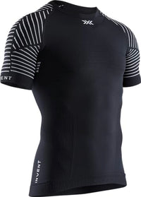 Thumbnail for X-Bionic Herren Invent Round Neck, Short Sleeve T Shirt, Opal Black/Arctic White, im Sale