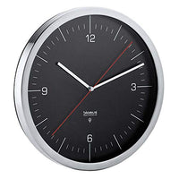 Thumbnail for blomus -CRONO- radio-controlled clock with matte stainless steel rim, timeless white, wall clock, automatic time setting, high accuracy, exclusive home accessory (H / W / D: 30.5 x 30.5 x 4 cm, white, 65436) on sale