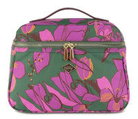Thumbnail for Oilily Coco Beauty Case Sketchy Flower Forrest Green im Sale