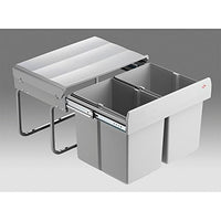 Thumbnail for WESCO 757411-85 Waste sorter 30 liters (2 x 15) liters DOUBLE SHORTY from 50 cm cabinet width on sale