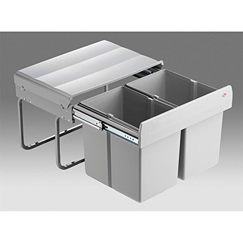 WESCO 757411-85 Abfallsorter 30 Liter (2 x 15) Liter DOUBLE SHORTY ab 50 cm Schrankbreite im Sale