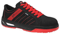Thumbnail for ELTEN safety shoes Breezer XX10 Low ESD S1, women's and men's, leather, steel toe cap, lightweight, sporty, black, red, 43 on sale