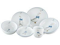 Thumbnail for CreaTable, 23539, GÄNSE GLÜCK series, 10-piece dinnerware set, porcelain combination service, dishwasher and microwave safe, Made in Europe on sale
