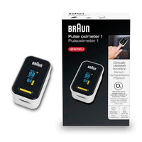 Thumbnail for Braun Pulse Oximeter 1 | Precise blood oxygen monitor | Easy to use at home | For patients with COPD, pneumonia, and sleep apnea | Ideal for athletes | YK-81CEU on sale