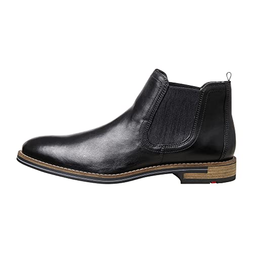 LLOYD Herren Dario Chelsea-Stiefel, SCHWARZ, 44.5 EU im Sale