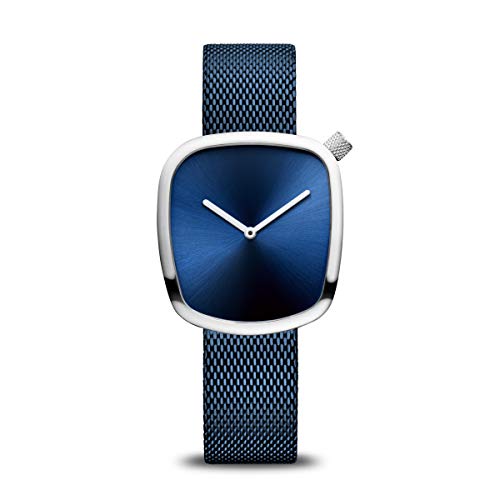 BERING Damen Uhr Quarz Movement - Pebble Collection mit Edelstahl und Saphirglas 18034-307 - 3 AT im Sale