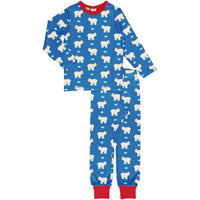 Thumbnail for Maxomorra Pyjama Set LS Ice Bear, 98/104 im Sale