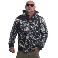 Thumbnail for Yakuza Herren Armory Ultimate Winterjacke, Schwarz, im Sale