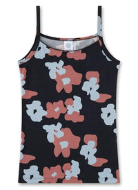 Thumbnail for Sanetta Girls' Undershirt Dark Grey | High-quality and sustainable cotton undershirt for girls. Underwear for girls size 128 on sale
