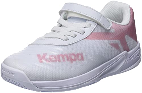 Kempa Jungen Unisex Kinder Wing 2.0 Junior Handballschuhe, Sportschuhe, Turnschuhe, schwarz/rot, 34 EU im Sale