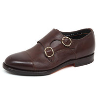 Thumbnail for Santoni E0508 Scarpa Uomo Brown Scarpe Shoe Man [5] im Sale