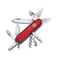 Thumbnail for Victorinox Spartan Lite, Offiziersmesser, Schweizer Taschenmesser, Swiss Army Knife, rot transp. im Sale