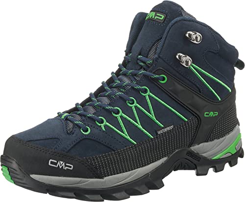 CMP Herren Rigel Mid Shoes Wp Trekking-Schuhe, Blau Grün B Blue Gecko, EU im Sale