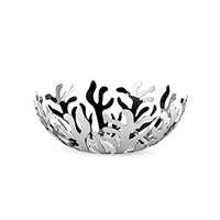 Thumbnail for Alessi Mediterraneo Obstschale aus Edelstahl, 29 cm, Silber im Sale