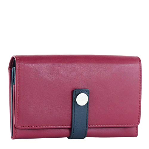 PEUTEREY Women's Leather Wallet Wine Red SPEKEWAL S - PTT0050 on Sale