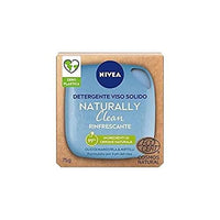 Thumbnail for NIVEA NATURALLY CLEAN Solid Facial Cleanser, Refreshing, 75 g, Solid Cleanser 99% Natural with Almond Oil and Blueberries, Cleanser with Vegan Formula on Sale