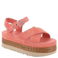 Thumbnail for UGG Damen Aubrey Knöchel Schiebe-Sandalen, Vibrierende Koralle, EU im Sale