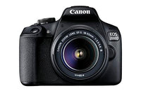 Thumbnail for Canon EOS 2000D SLR camera - with EF-S 18-55 F3.5-5.6 III lens (24.1 MP, DIGIC 4+, 7.5 cm (3.0 inch) LCD, display, Full HD, WiFi, APS-C CMOS sensor), black on sale