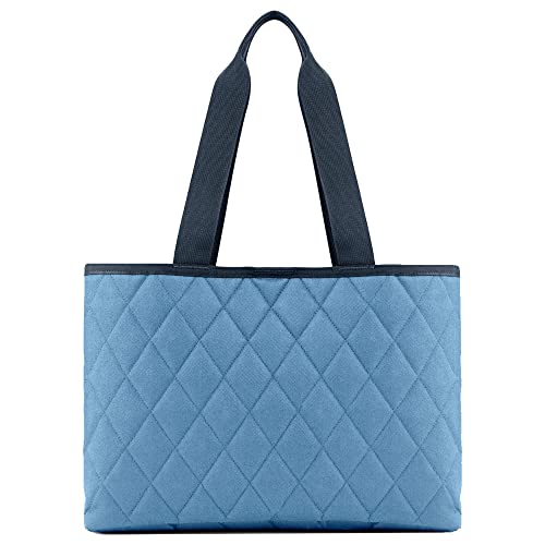 reisenthel classic shopper rhombus ginger Spacious shopping bag and elegant handbag in one Made of water-repellent material on sale