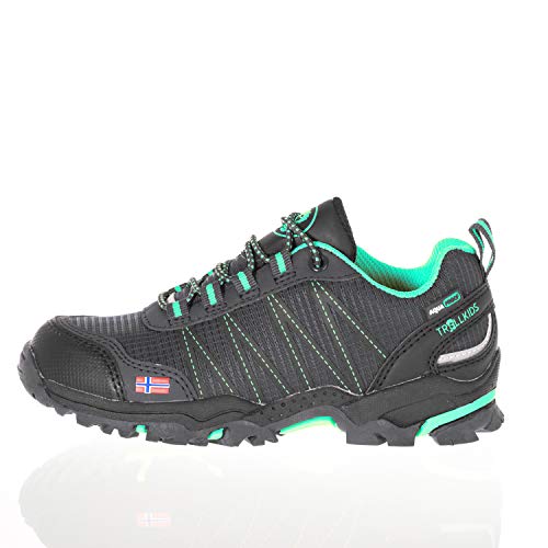Trollkids Kids Trolltunga Hiker Low 30, Navy on sale