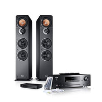 Thumbnail for Teufel Ultima Combo Streaming - HiFi Stereo System, Powerful, Bluetooth aptX, NFC, CD Receiver, DAB+ Digital Radio, USB, Wi-Fi, Internet Radio, Multiroom, LAN, Bass Reflex, Music Streaming - Black on Sale