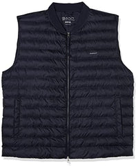 Thumbnail for GANT Herren Light Padded Bomber Gilet Jacke, Evening Blue, im Sale