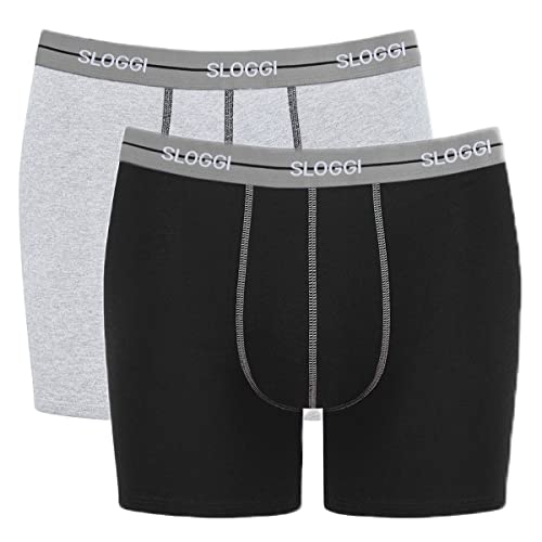 Sloggi Herren Start Short C2P box, GREY COMBINATION, 7 im Sale