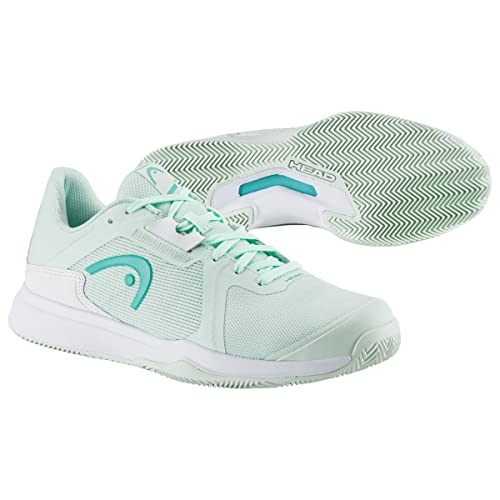 HEAD Women's Sprint Team 3.5 Clay Women's Tennis Shoe, Aqua/White, 41 on Sale