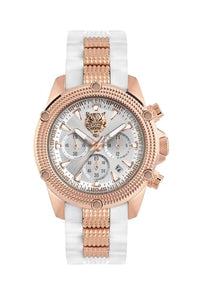 Thumbnail for Plein Sport Unisex Uhr Analog Quarz Hurricane Chrono PSDBA0723 Silikon im Sale