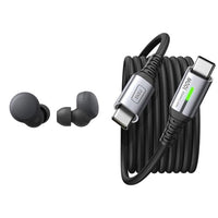 Thumbnail for Sony LinkBuds Truly Wireless Noise Cancelling Headphones & INIU USB C Kabel, 100W [2m] 5A PD QC 4.0 Schnellladekabel USB C auf USB C Kabel im Sale