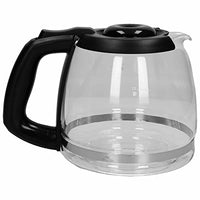 Thumbnail for Russell Hobbs replacement glass jug [for coffee machine Grind&Brew Chester / Victory 22000-56] coffee pot glass for filter coffee machine 200080, black / white on sale