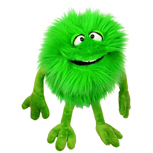 Living Puppets Monster to Go Schlick Handspielpuppe, aus weichem Plüschstoff, im Sale