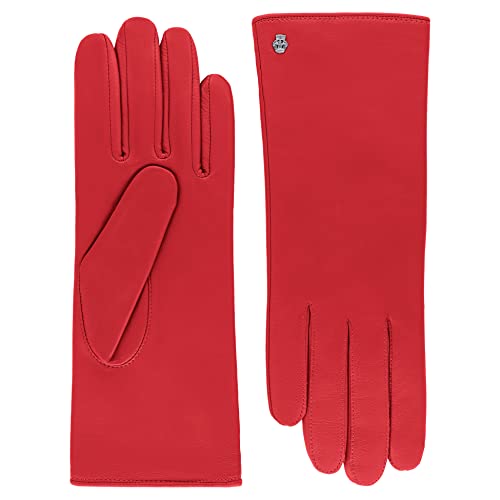 Roeckl Damen Hamburg Lederhandschuhe, classic red, 7.5 im Sale